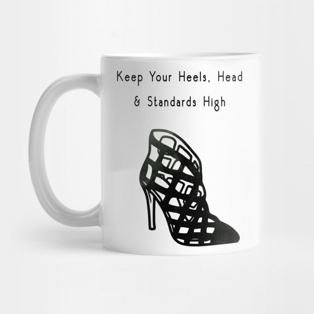 Coco "Keep Your Heels, Head & Standards High" by GalleryArtField